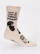 Get a load of these whiskers mens socks