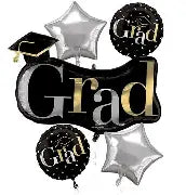 grad balloon bouquet