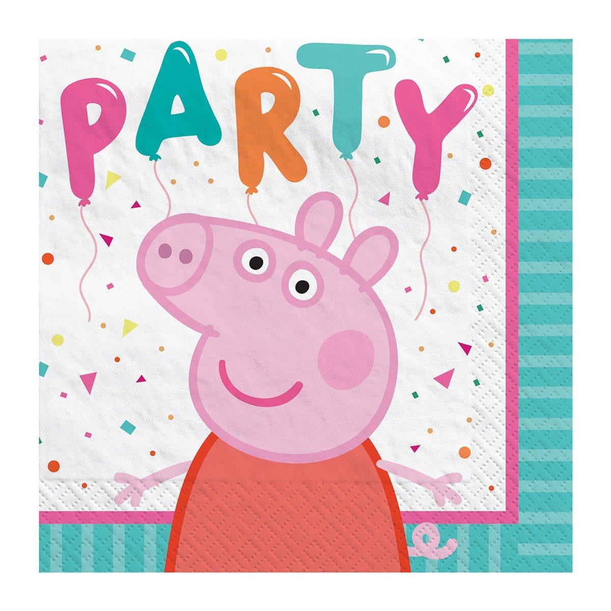 Peppa Pig Beverage Napkins