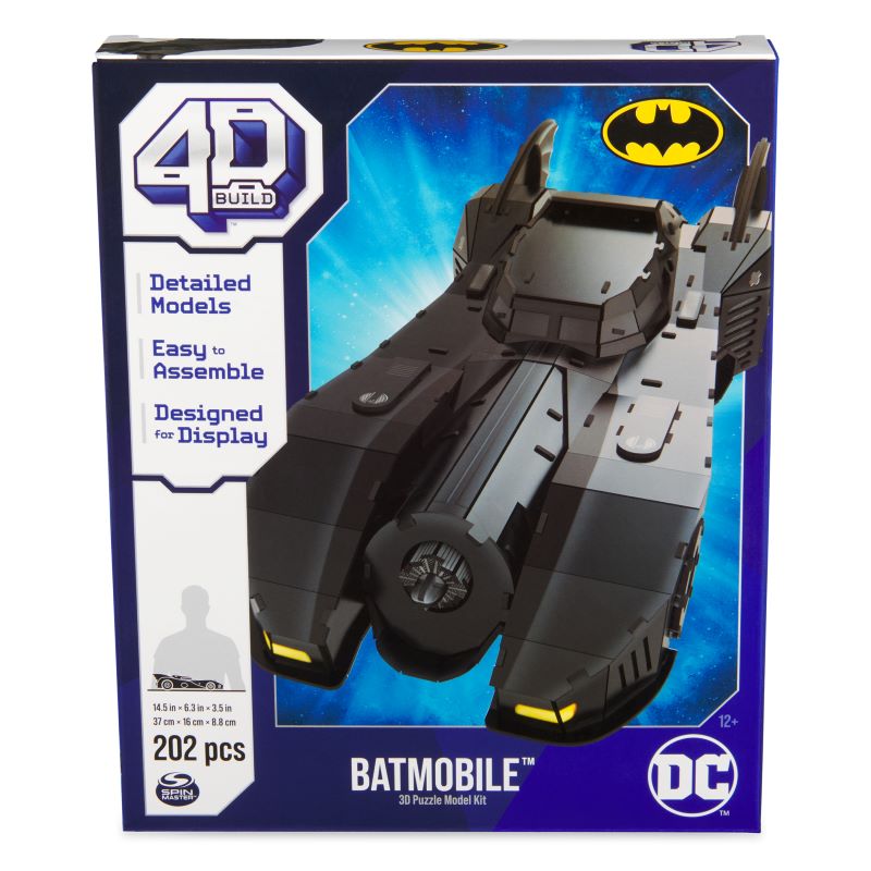 Retro Batmobile 4D Puzzle