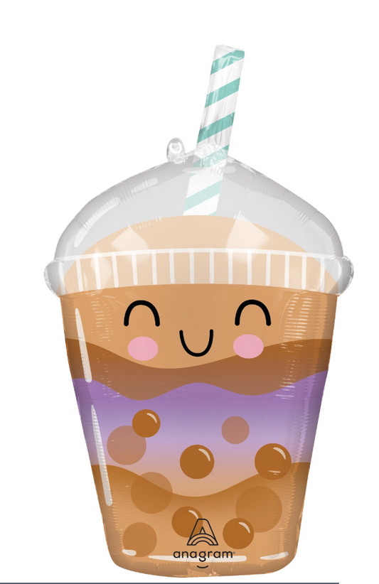 Sippy Friends Boba Tea SuperShape Balloon