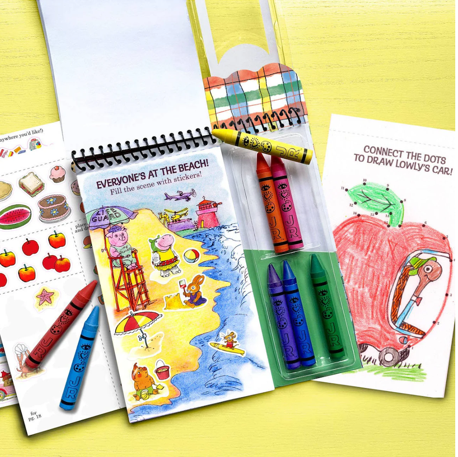 Art On The Go! Colour & Stickering Activity Pad