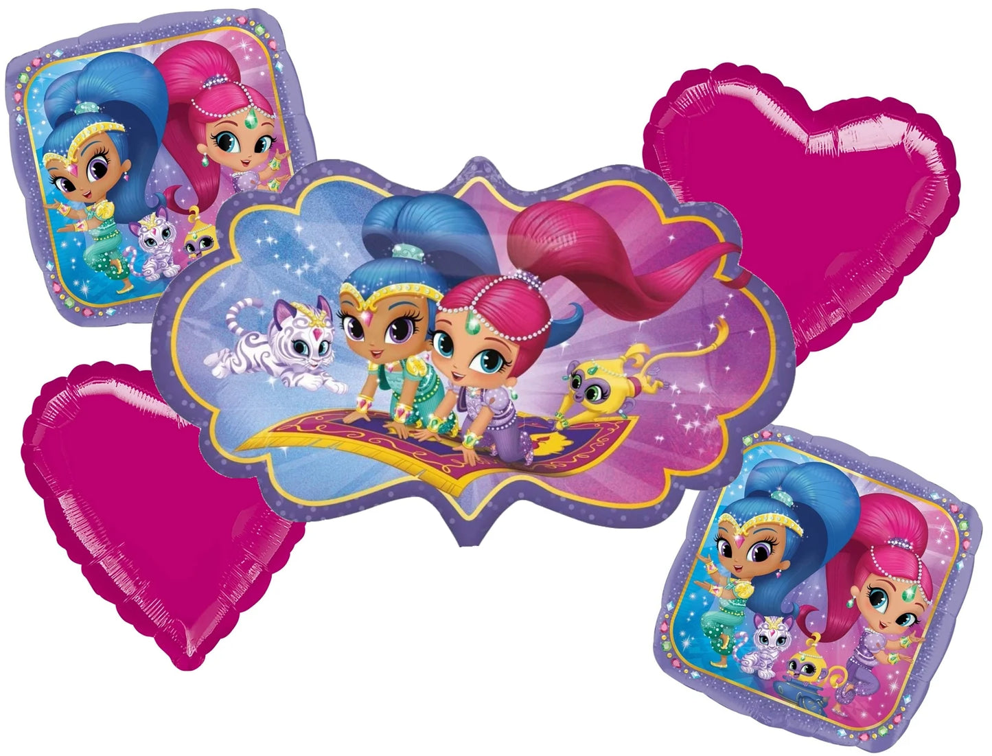 Shimmer and Shine Balloon Bouquet