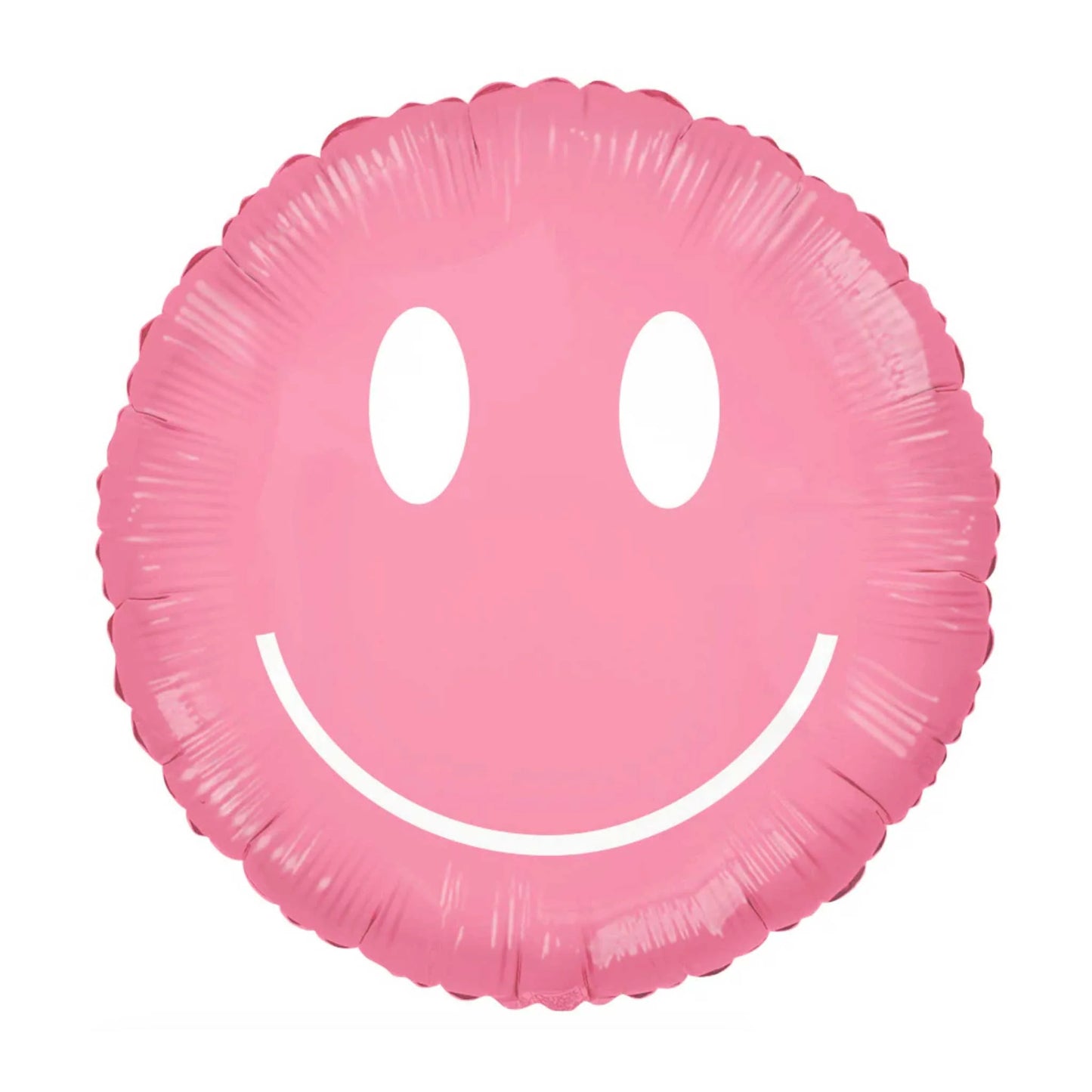 Pink Smiley Balloon