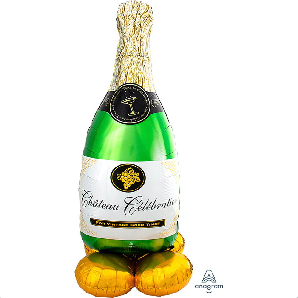 Jumbo Standing Champagne Bottle Balloon