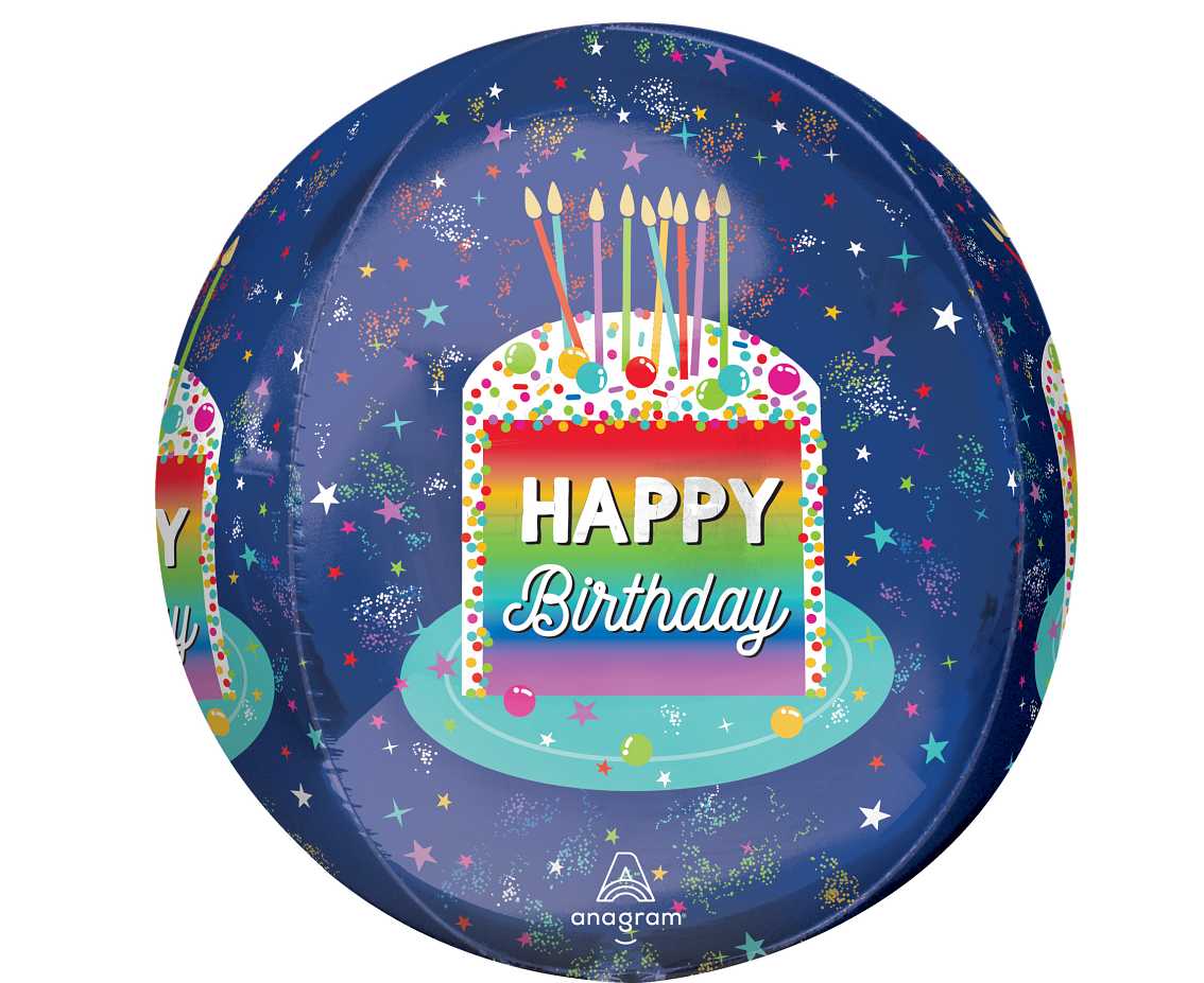 Ronjendan Birthday Orbz Balloon