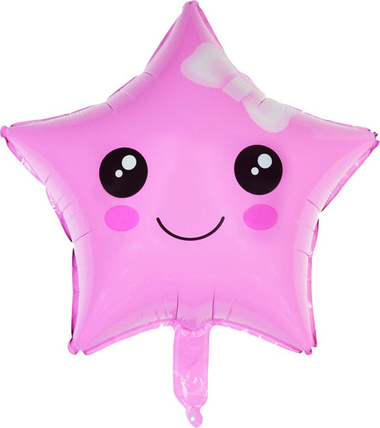 Baby Star Pink Balloon