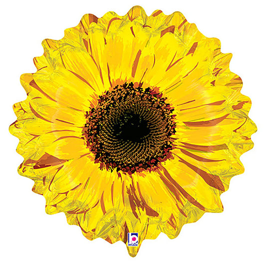 Bright Bloom Yellow SuperShape Balloon