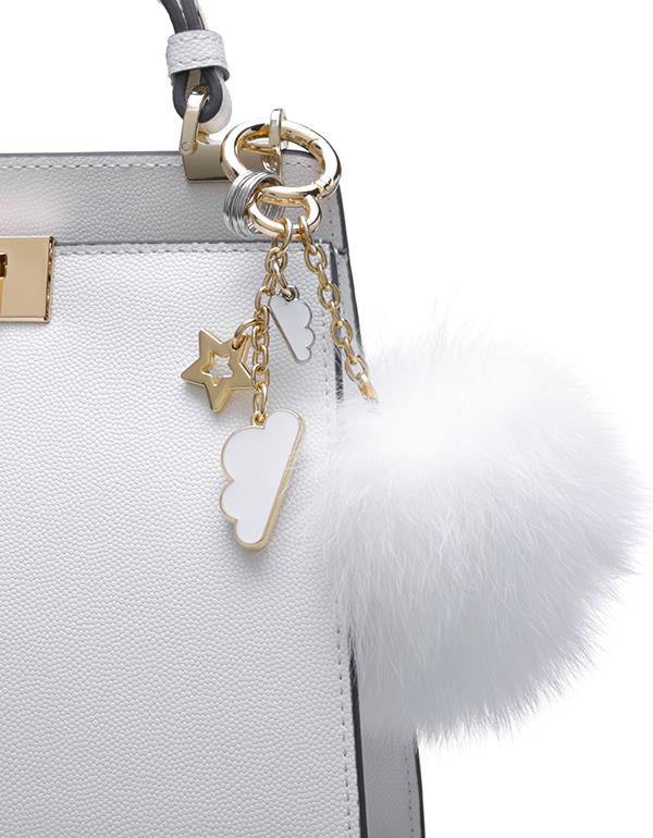 Floating Cloud Bag Charm