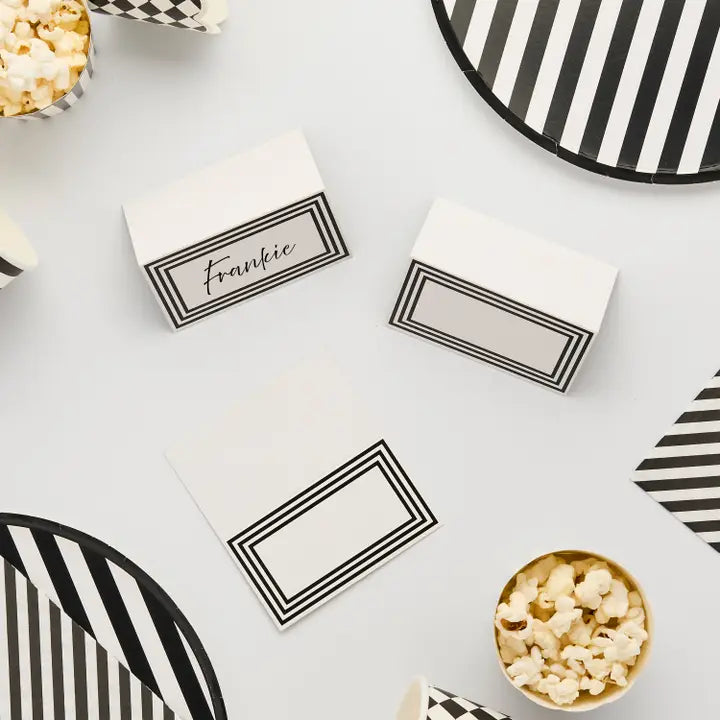 Monochrome Place Cards