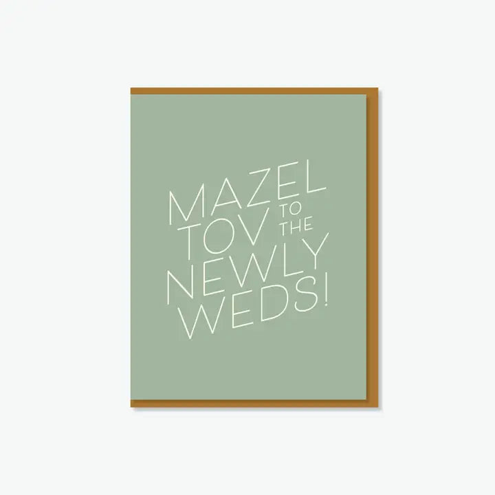 Mazel Tov Newlyweds! Card