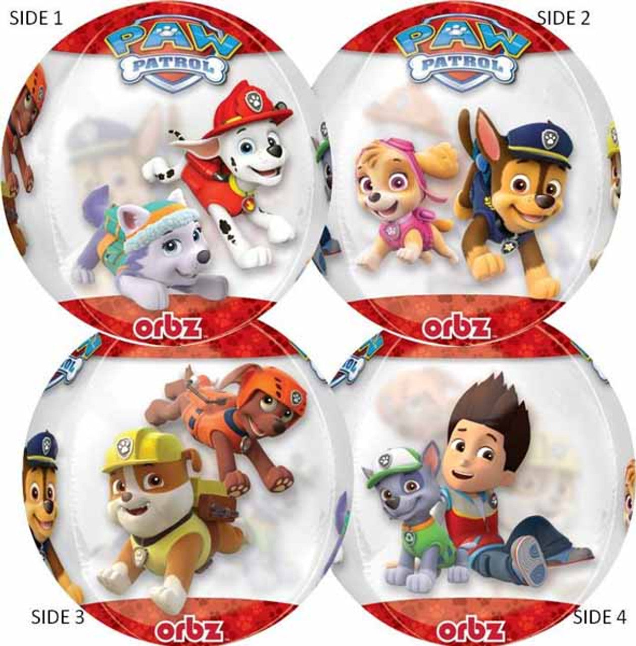 Paw Patrol Orbz Balloon