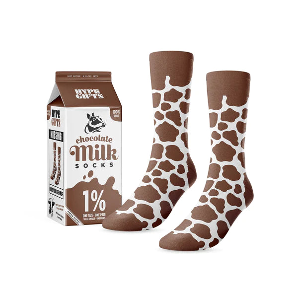 CREAMY CHOCOLATE MILK SOCKS