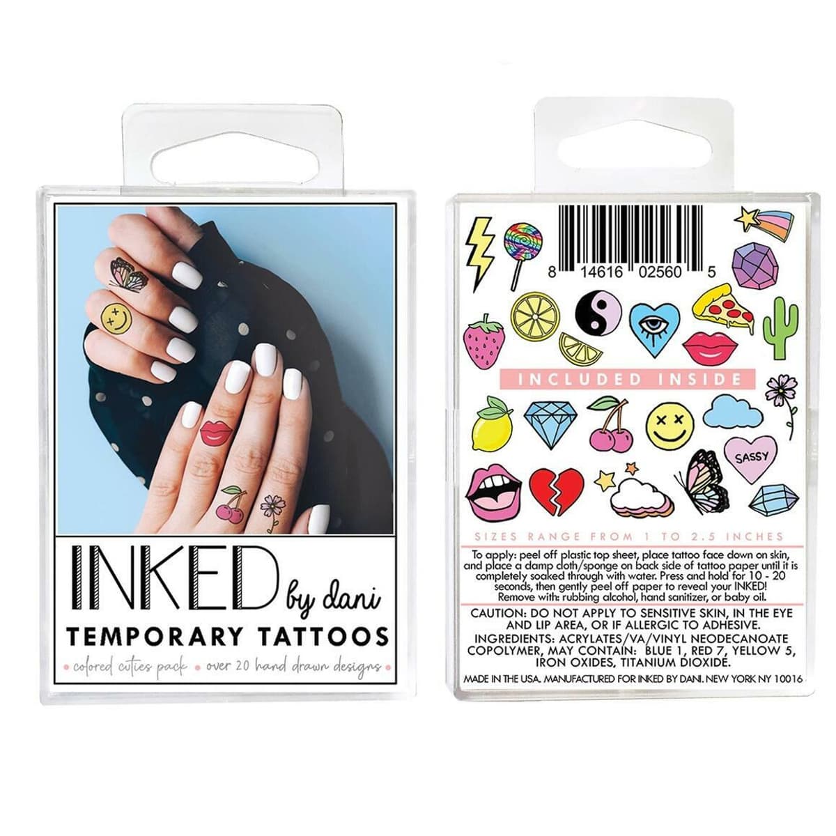 INKED Coloured Cuties Pack