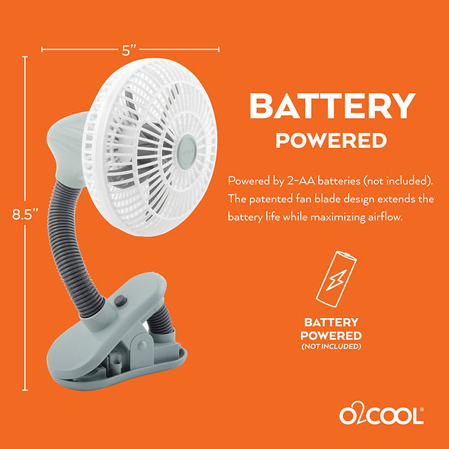 O2 COOL CLIP ON FAN