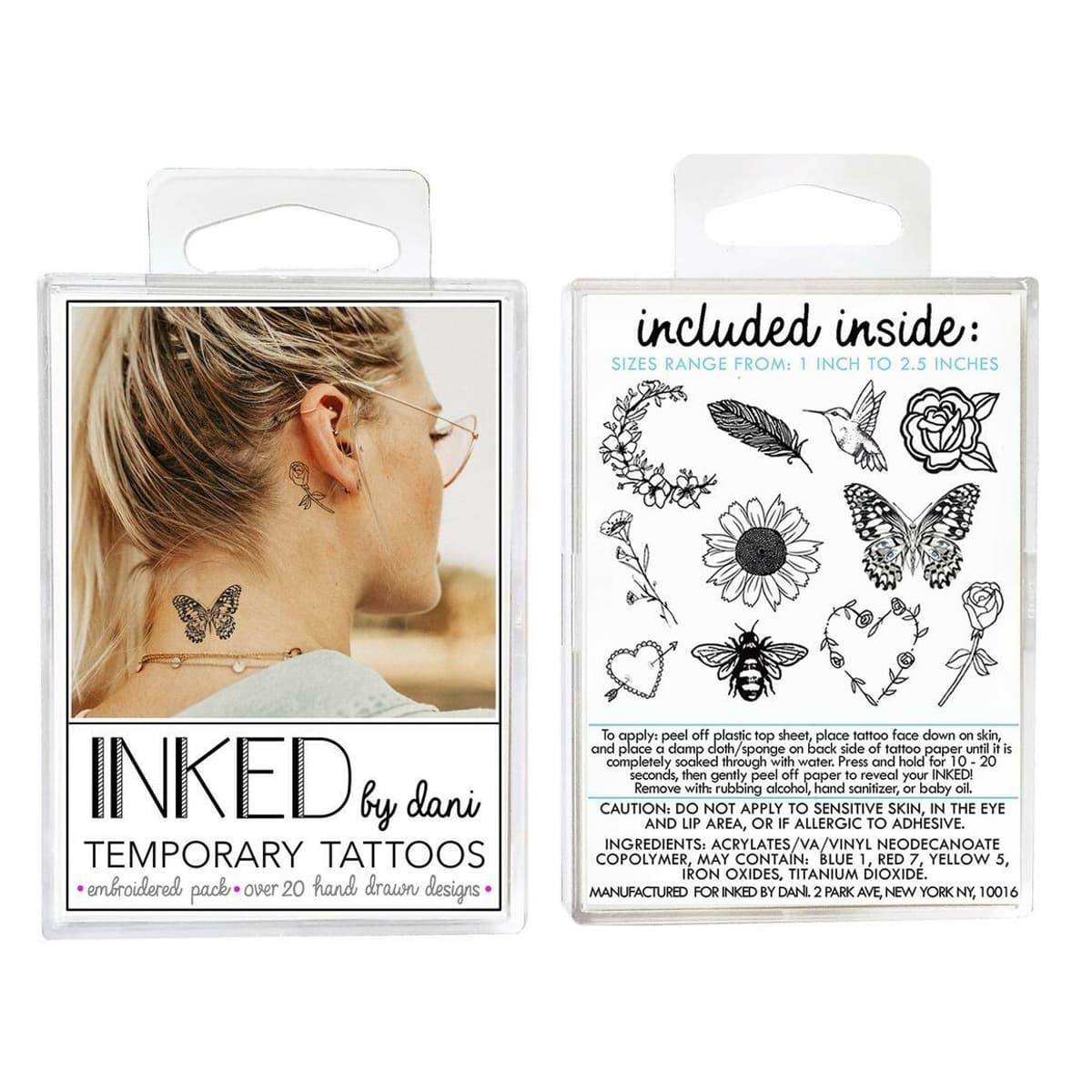 INKED Embroidered Pack