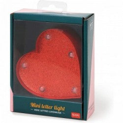 Mini Red Heart Decorative Light