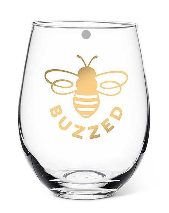 Buzzed Wine Glass