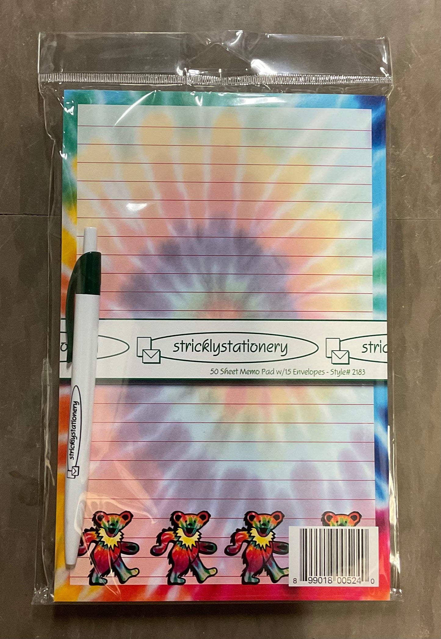 Tie Dye Stationary Set