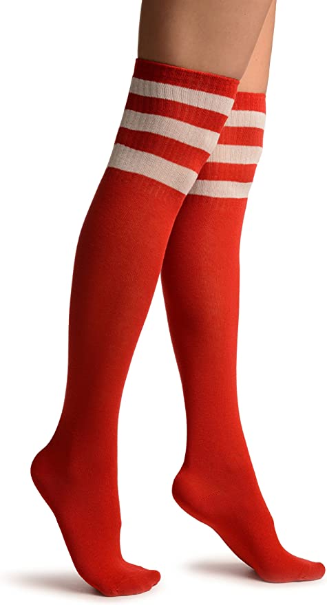 Red Knee Socks