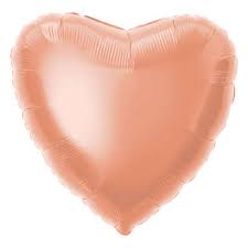 Rose Gold Heart Balloon
