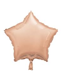Rose Gold Star Balloon
