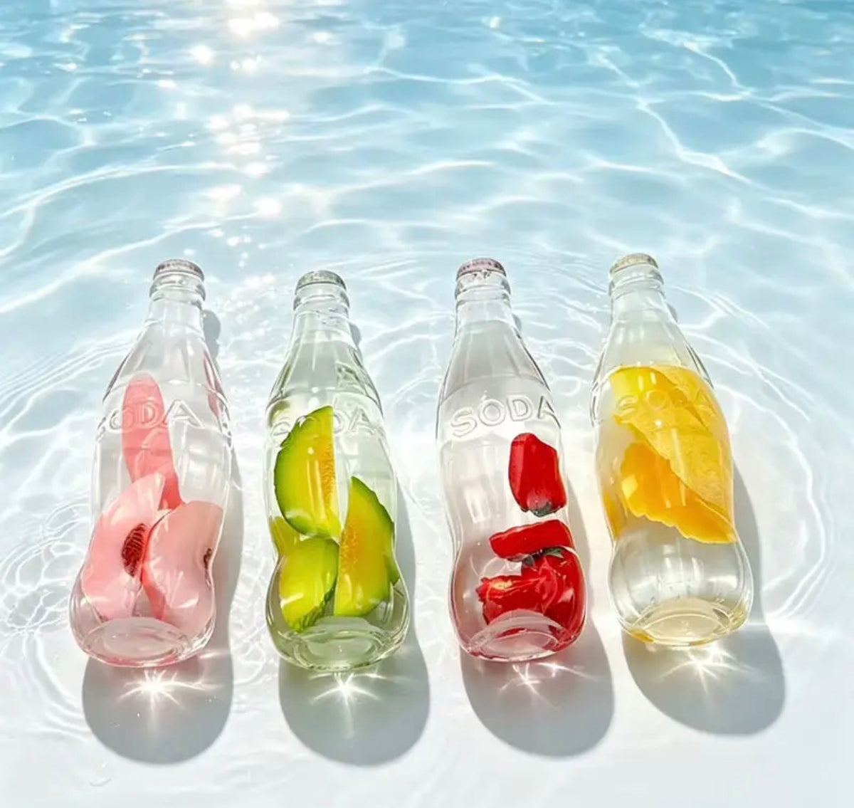 Coconut Oil Fruit Bottle