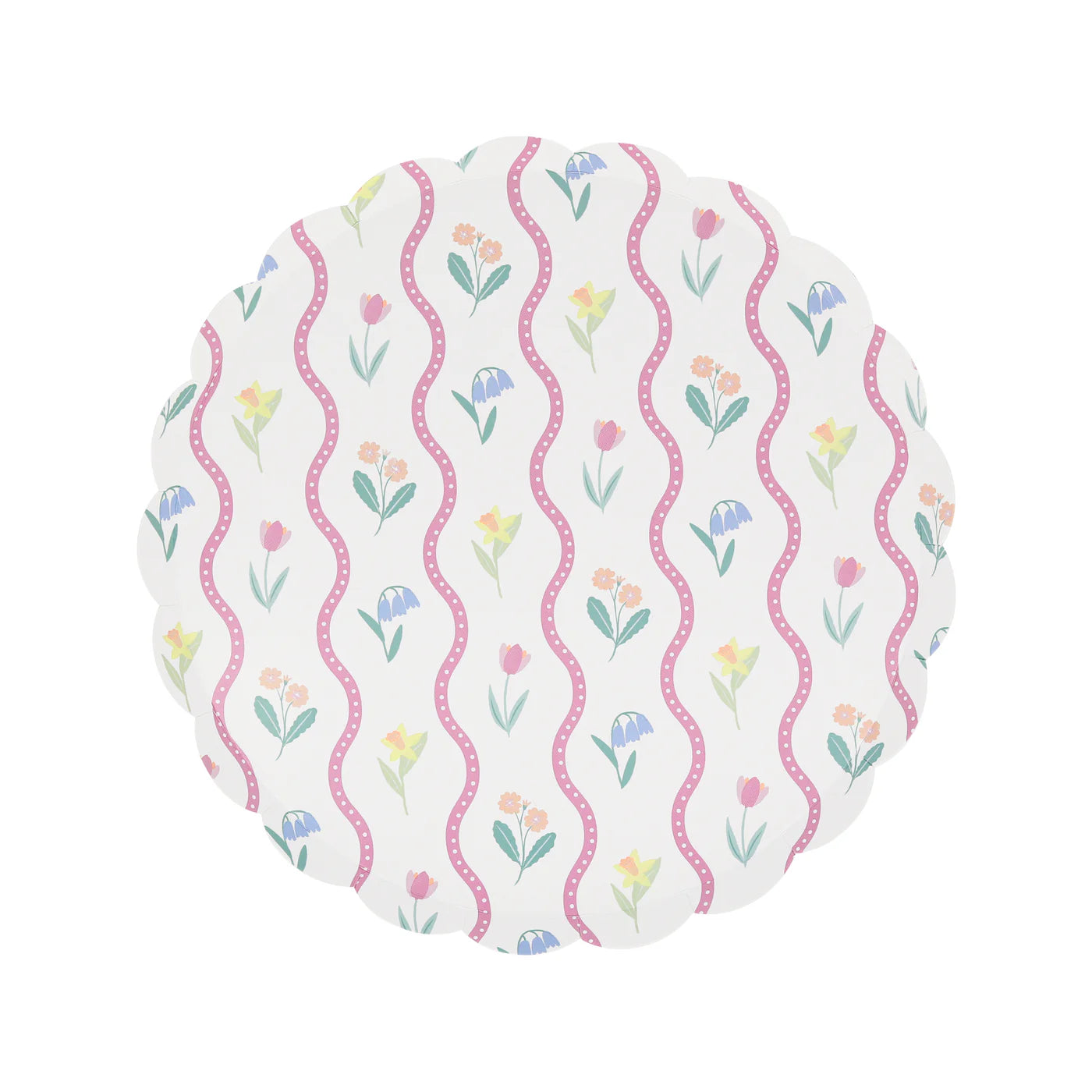 Assorted Bloomsbury Floral Dessert Plates