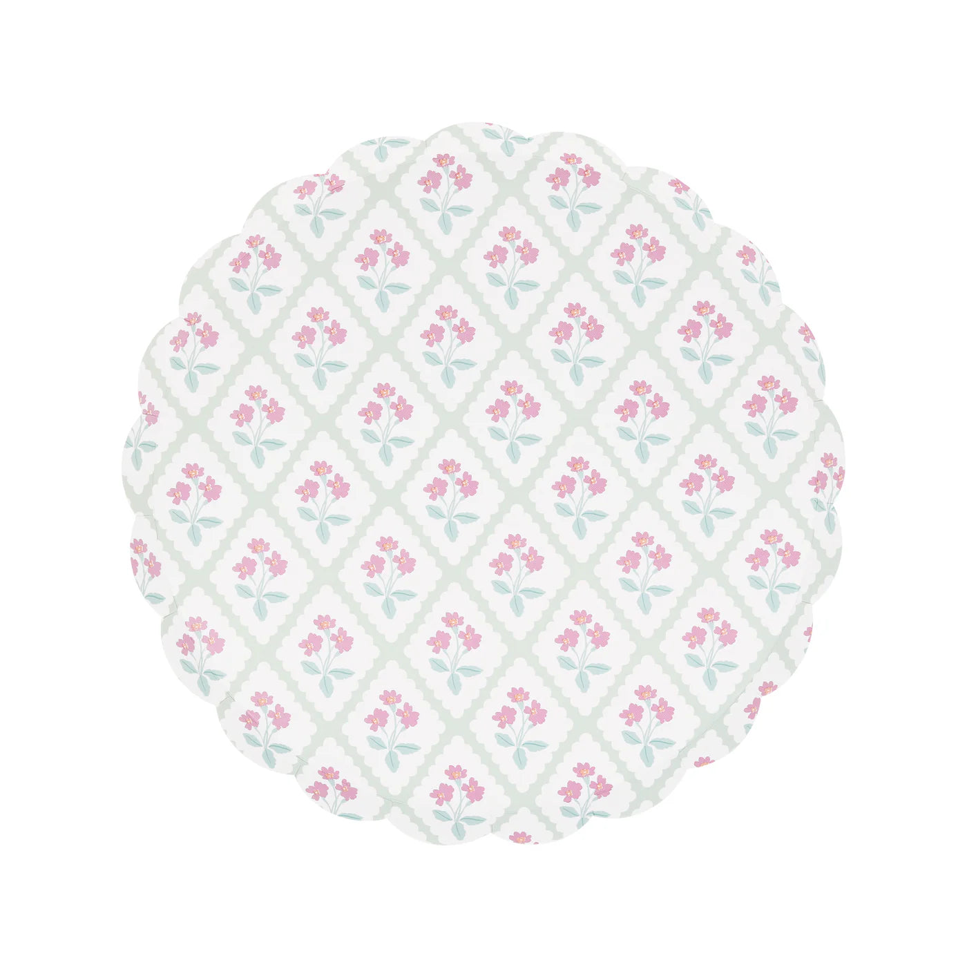 Assorted Bloomsbury Floral Dessert Plates