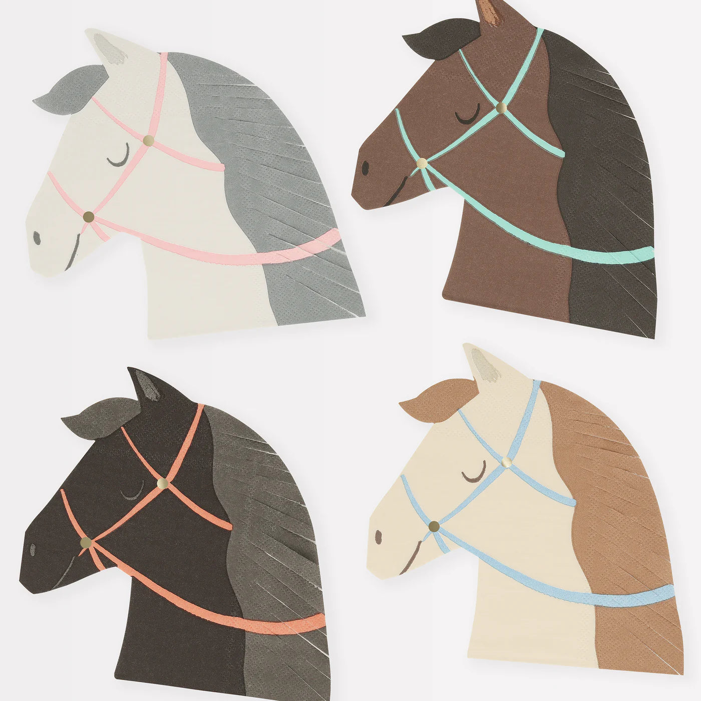 Assorted Horse Napkins