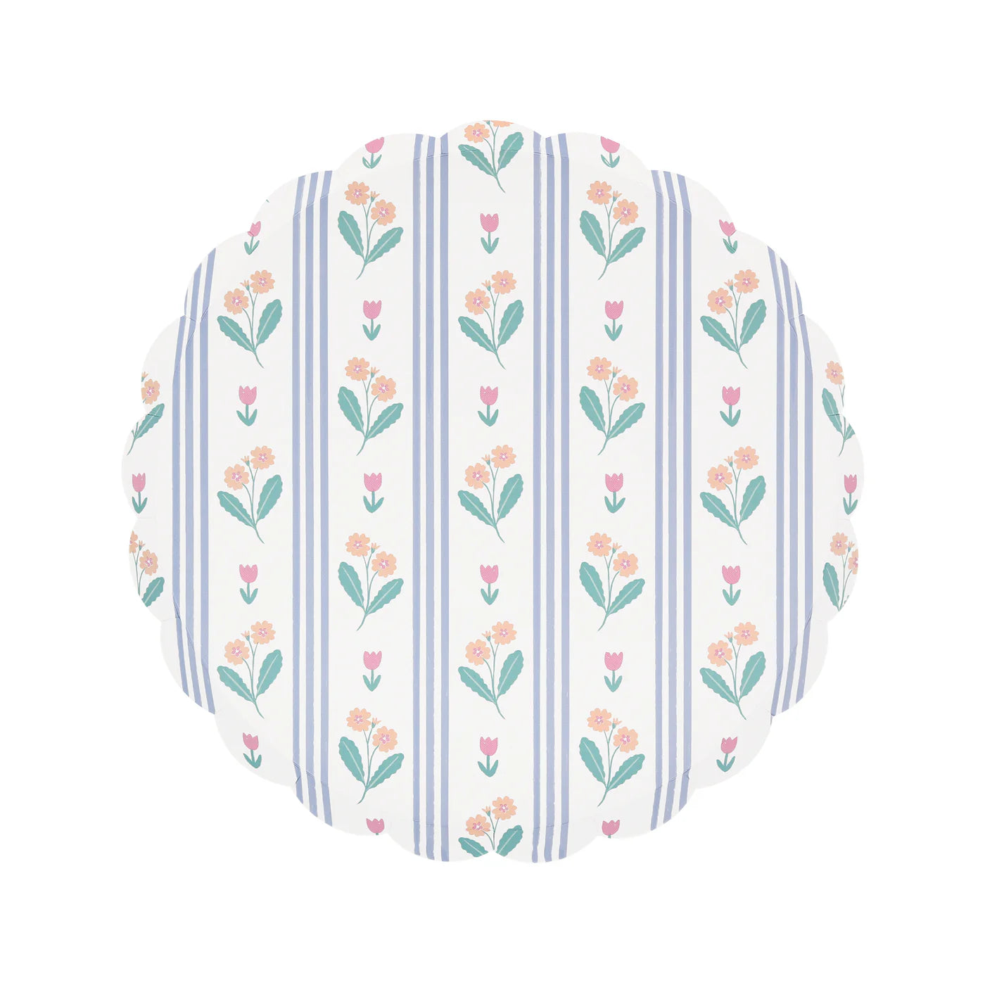 Assorted Bloomsbury Floral Dessert Plates