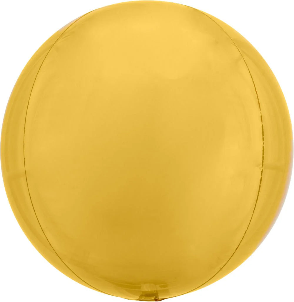 Gold Orbz Balloon