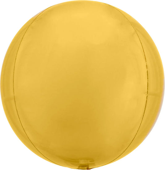 Gold Orbz Balloon