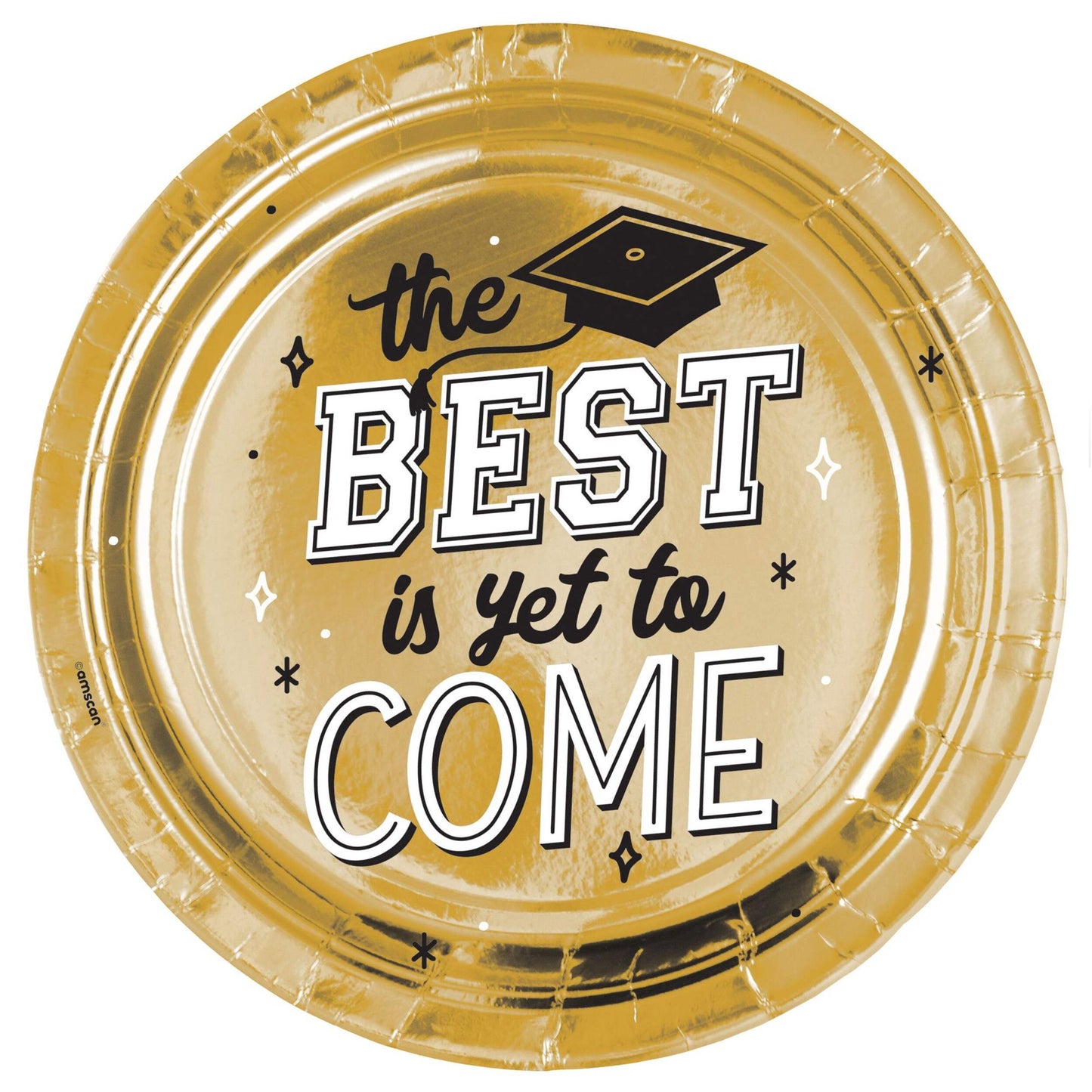 "The Best is Yet to Come" Graduation Dinner Plate