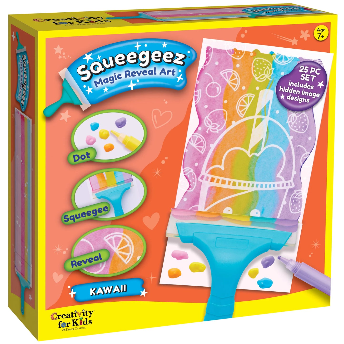 squeegeez magic reveal art