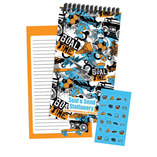Goal Time Seal & Send Stationery