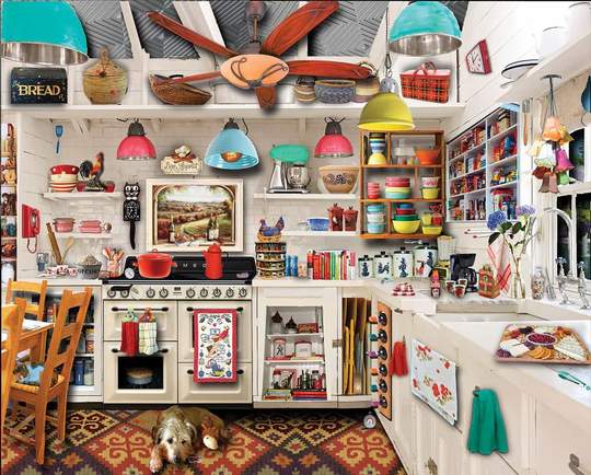 White Mountain Puzzle Retro Kitchen Seek & Find