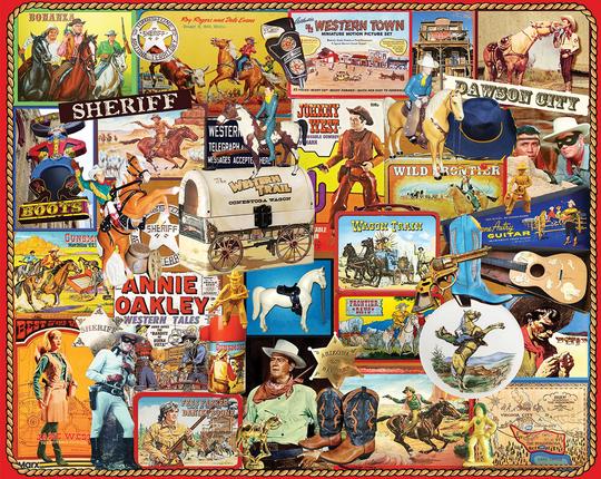 White Mountain Puzzle Cowboys