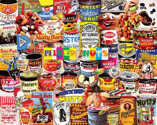 White Mountain Mixed Nuts Puzzle