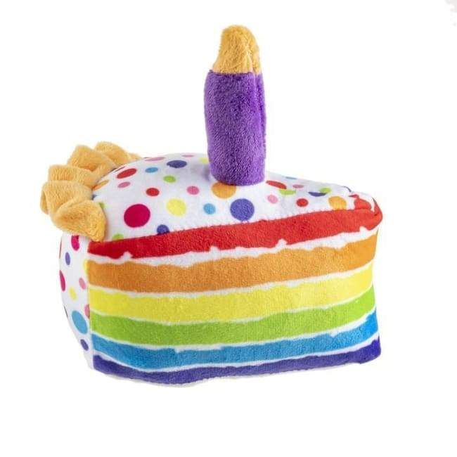 Pawty All the Time Cake Slice Dog Toy