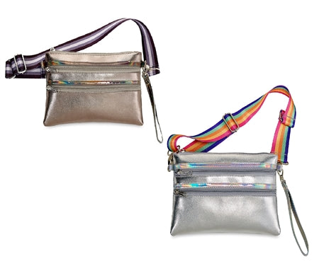 Faux Leather 3 in 1 Pouch or Belt Bag or Cross Body