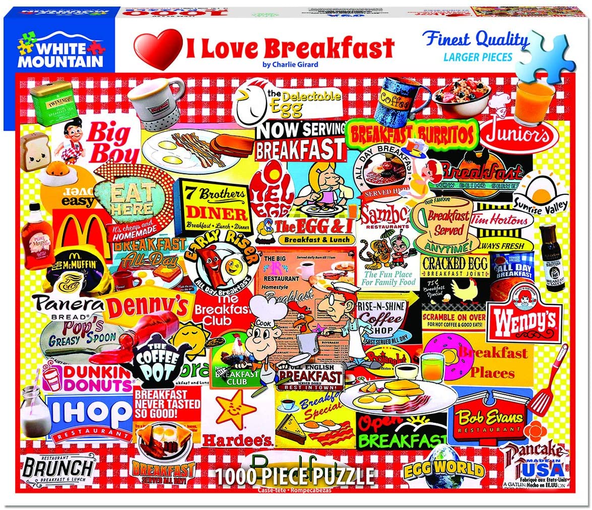 I Love Breakfast Puzzle