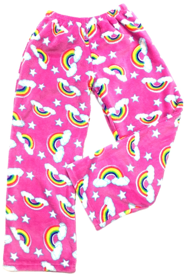 Pink Clouds Fuzzies Pants