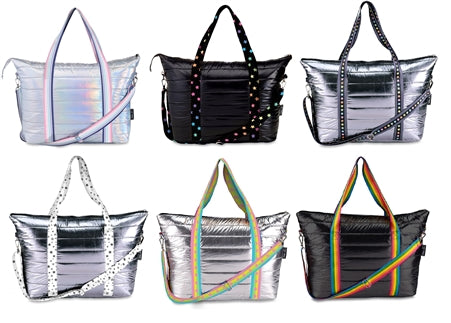 Puffer Tote Weekender Bag
