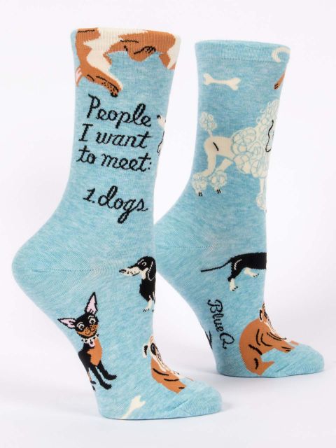 Blue Q Women's Crew Sock