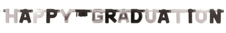 "Happy Graduation" Letter Banner