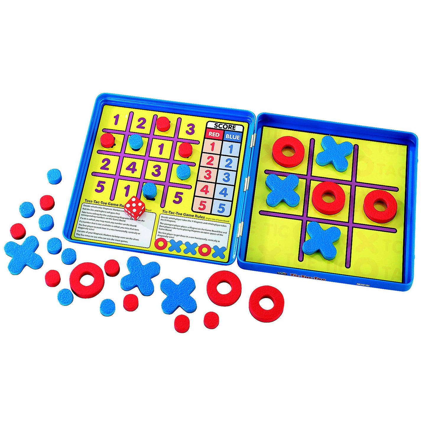 Magnetic Tic-Tac-Toe