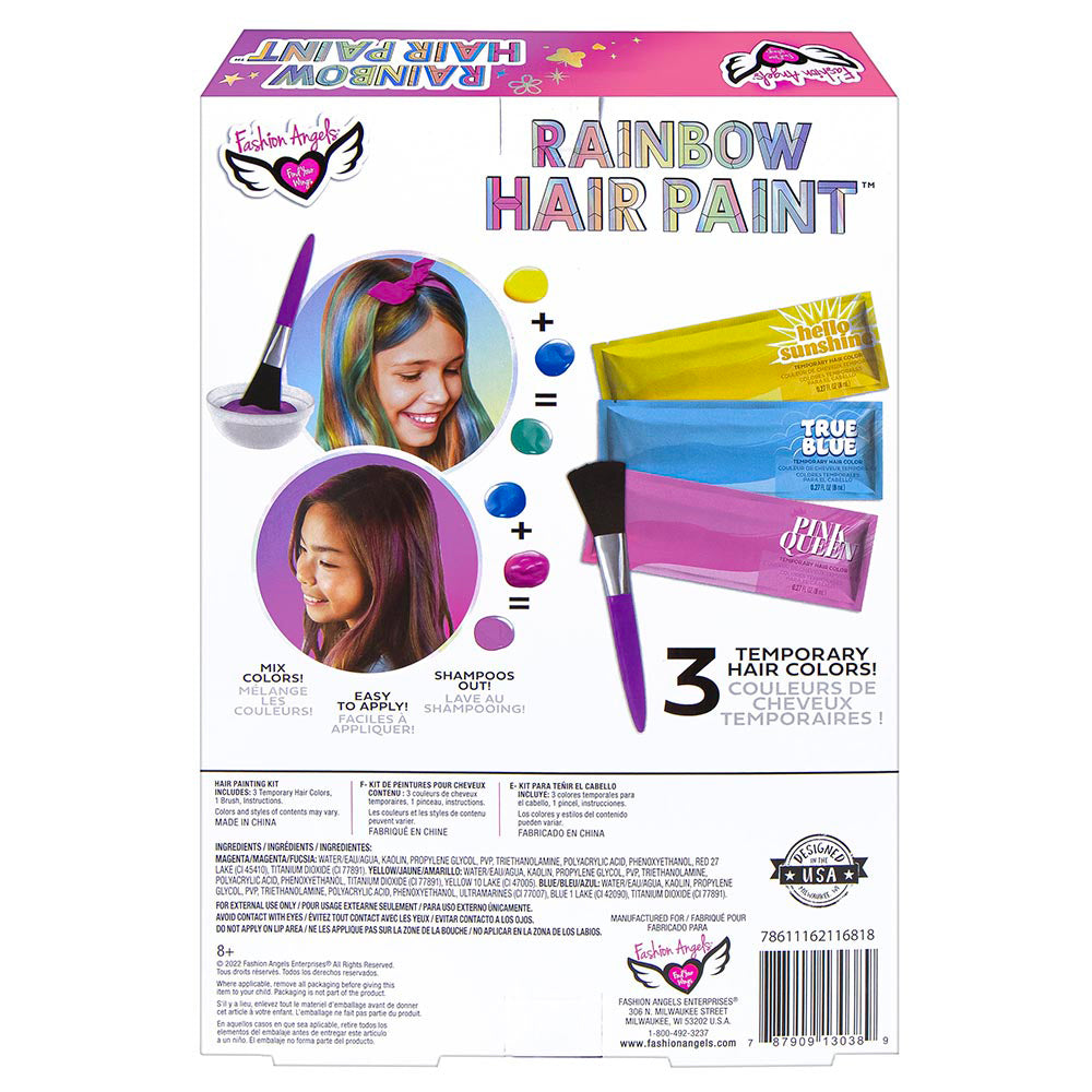 Rainbow Hair Paint
