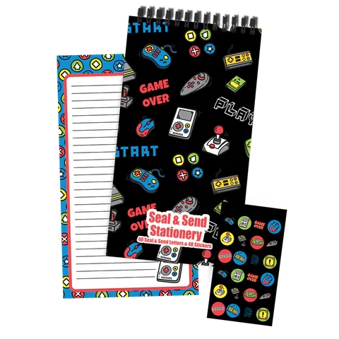 Video Game Seal and Send Stationary