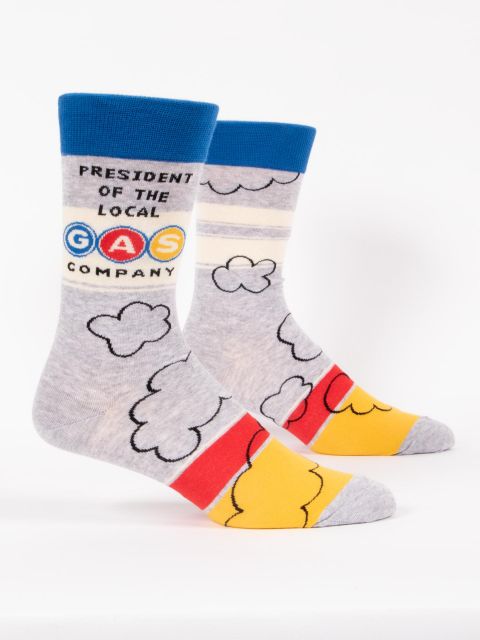 Blue Q Men's Crew Sock
